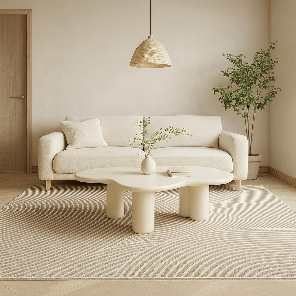 Japandi style cream cloud coffee table – Sayuri