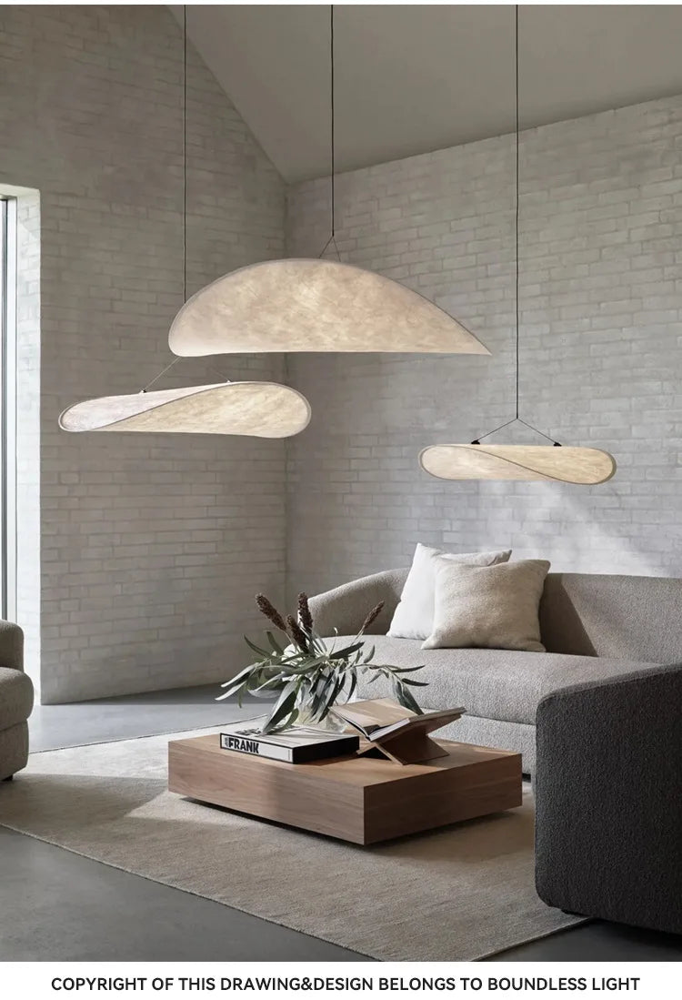 Japanese Wabi-sabi style cloud pendant light – Yume