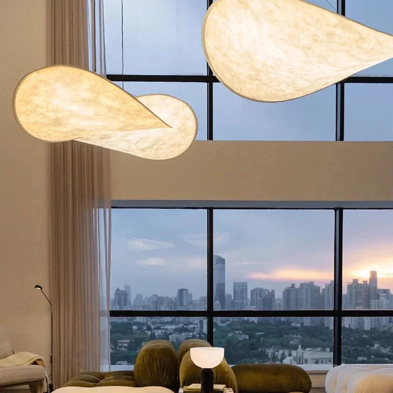 Japanese Wabi-sabi style cloud pendant light – Yume