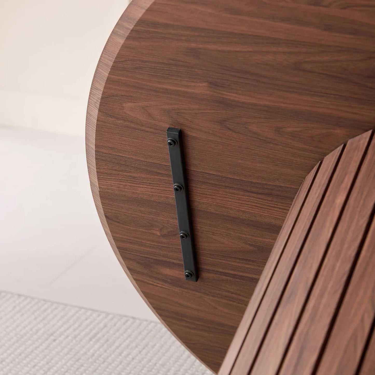 Table à manger ronde en bois - Ritsu