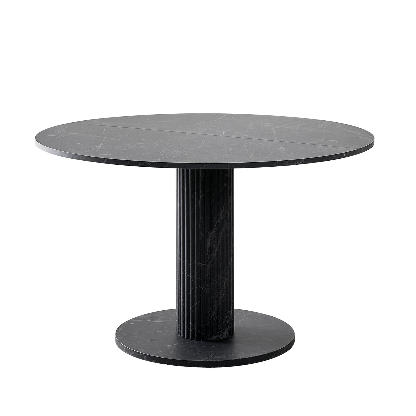 Nordic Style Round Wooden Dining Table – Itsuki