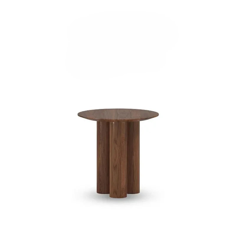 Wabi-sabi wooden side table – Nami