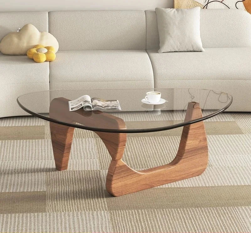 Table basse minimaliste en forme de goutte – Mizuki