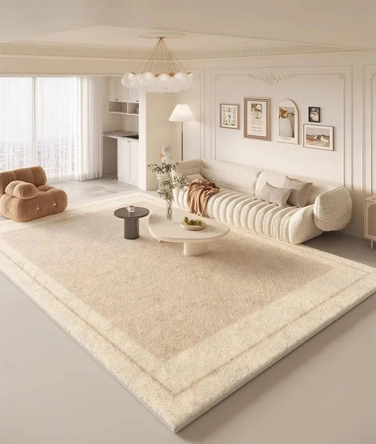 Japandi beige premium rug – Airi