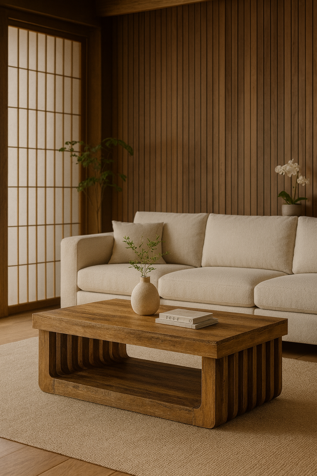 Table basse style japonais - Tawo