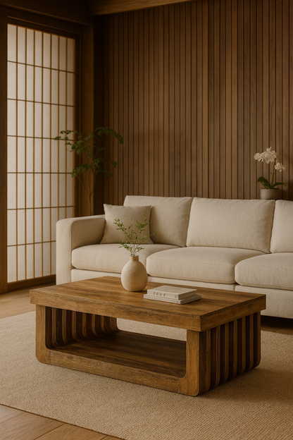 Table basse style japonais - Tawo