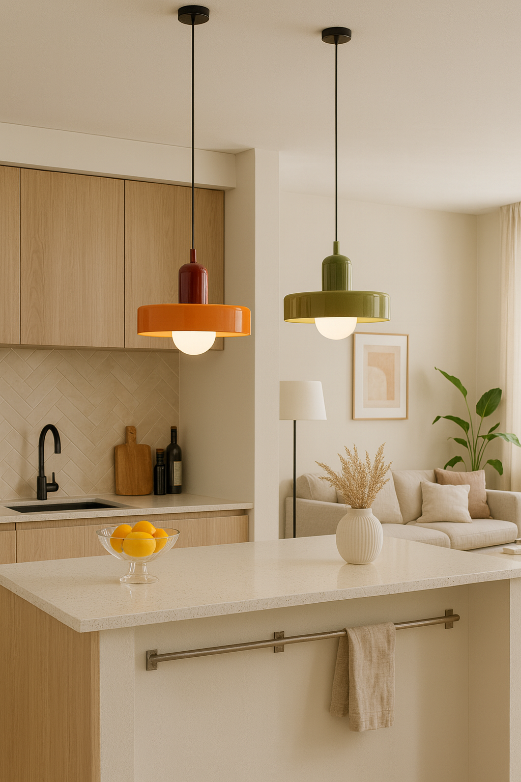 Suspension en verre nordique – Airi