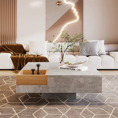 Table basse avec rangement amovible - Natsuo