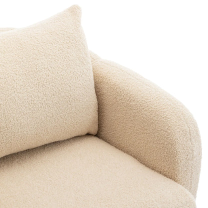 Fauteuil d’appoint en laine bouclée – Naoko