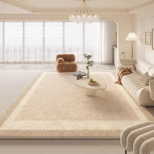 Japandi beige premium rug – Airi