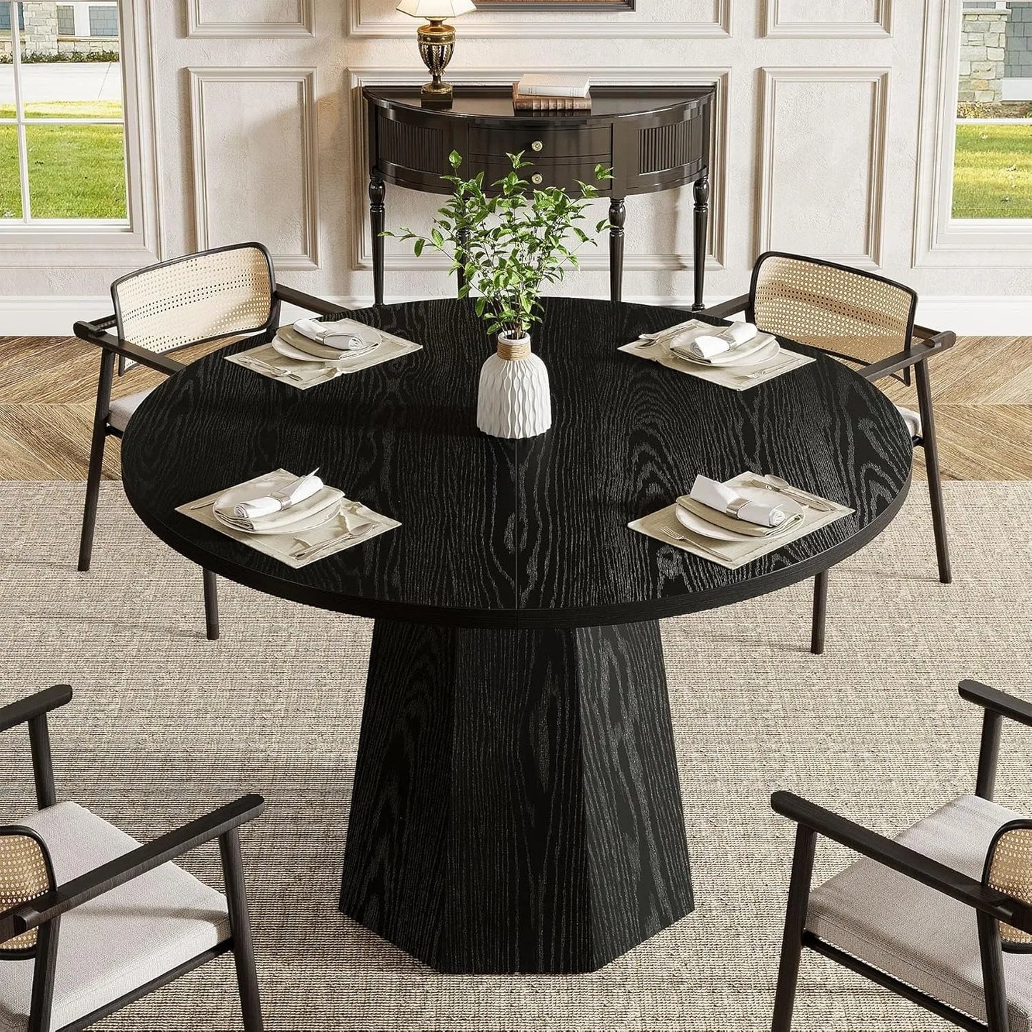 Modern Round Dining Table - Hakone