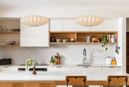 Suspension en soie japonaise plissée – Koharu