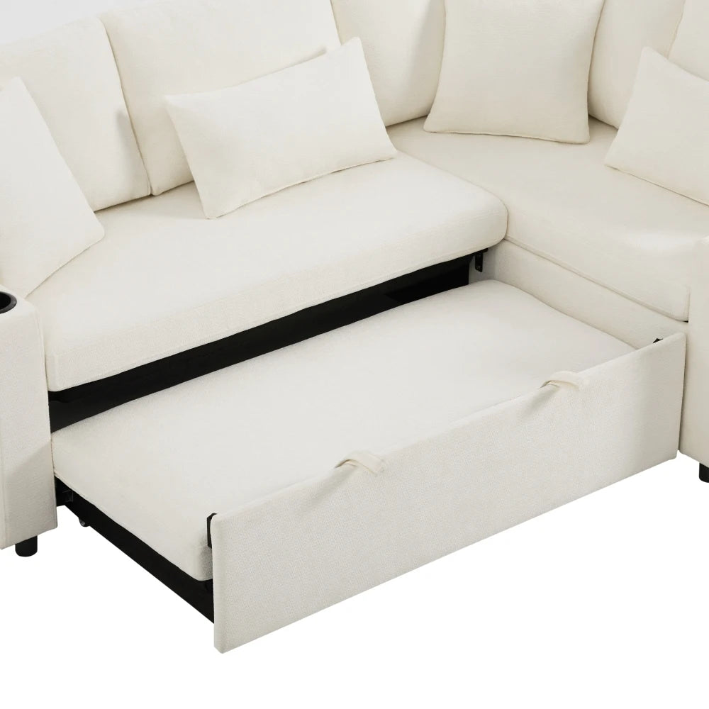 Canapé d’angle multifonction avec rangement – Kairu