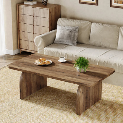 Table basse rectangulaire en bois – Etsu