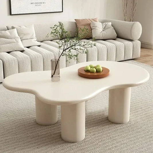 Japandi style cream cloud coffee table – Sayuri 