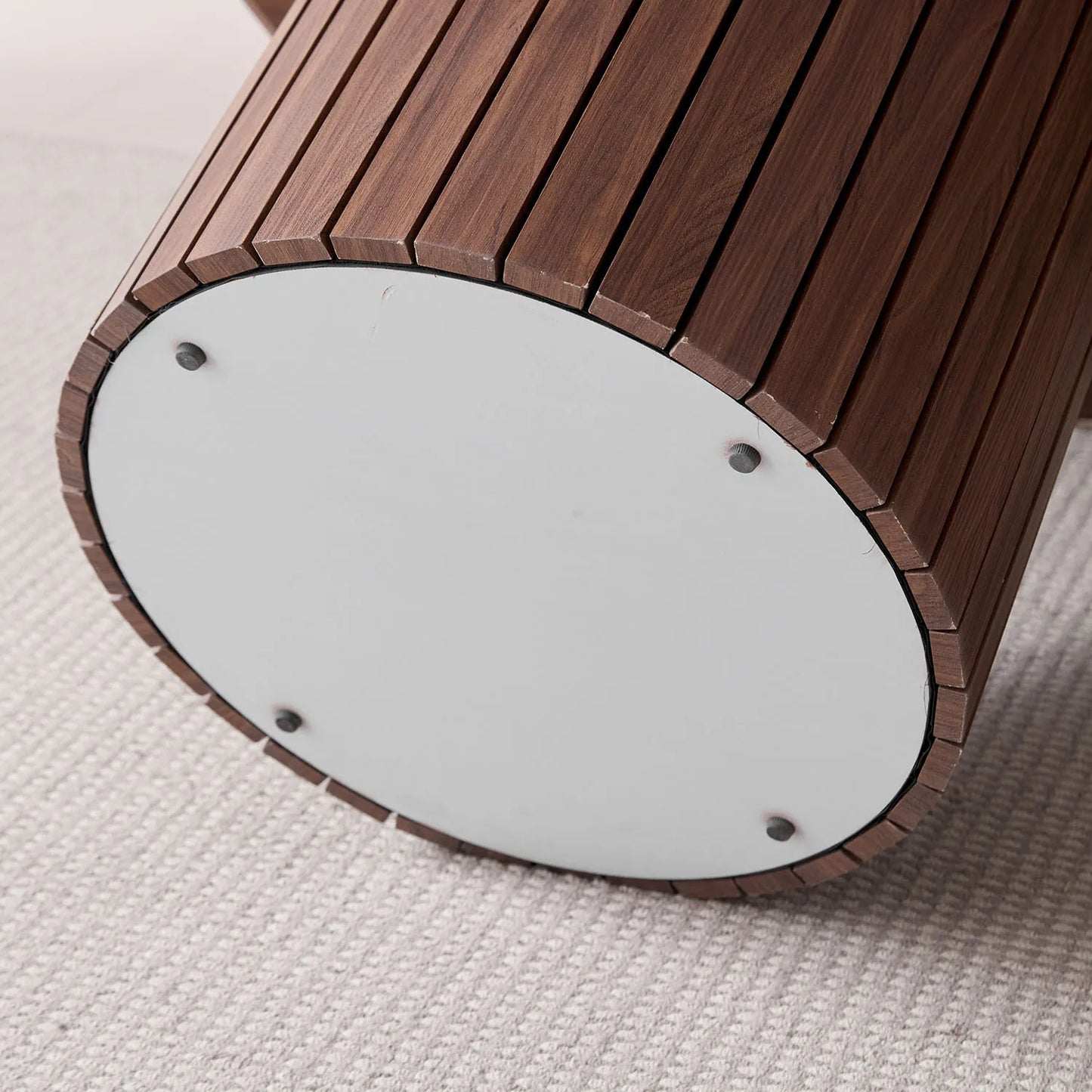 Table à manger ronde en bois - Ritsu