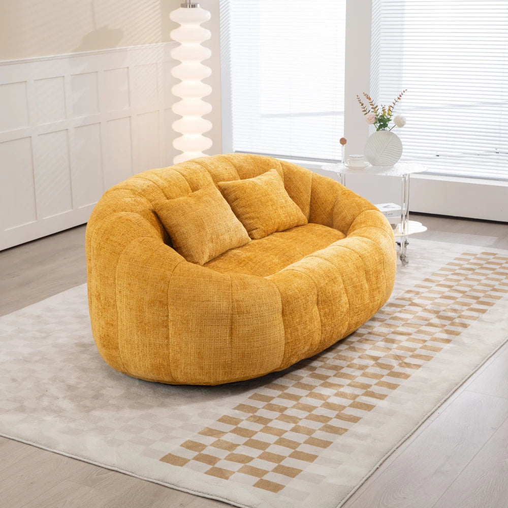 Fauteuil lounge cosy style Japandi – Kumi