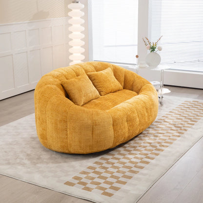 Fauteuil lounge cosy style Japandi – Kumi