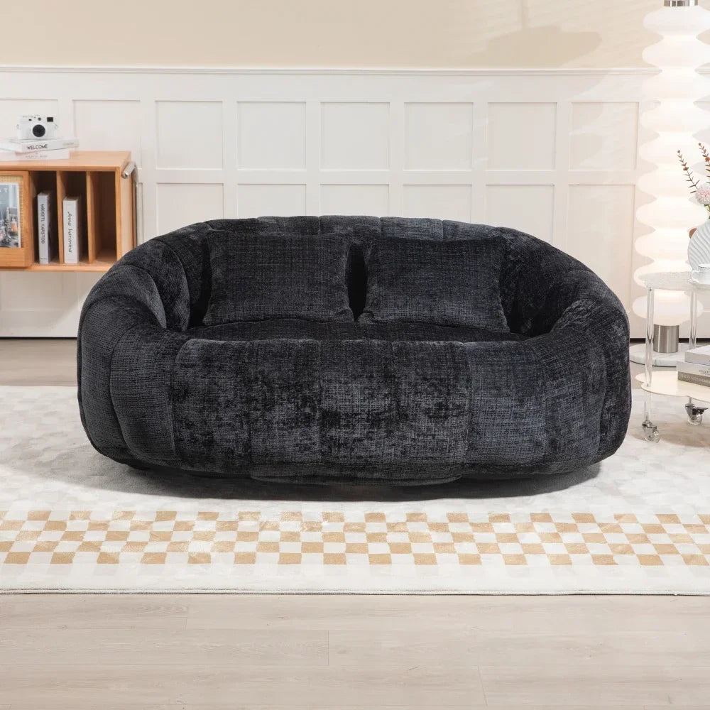 Fauteuil lounge cosy style Japandi – Kumi