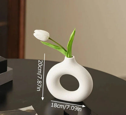 Vase minimaliste japonais ikebana – Naho