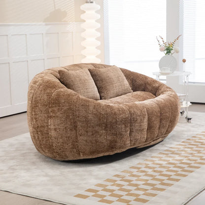 Fauteuil lounge cosy style Japandi – Kumi