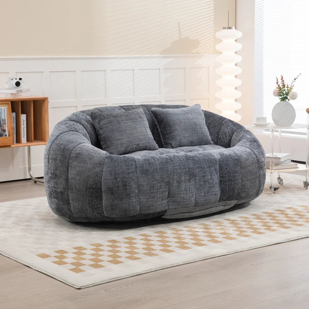 Fauteuil lounge cosy style Japandi – Kumi