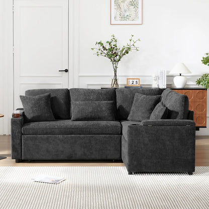 Canapé d’angle multifonction avec rangement – Kairu