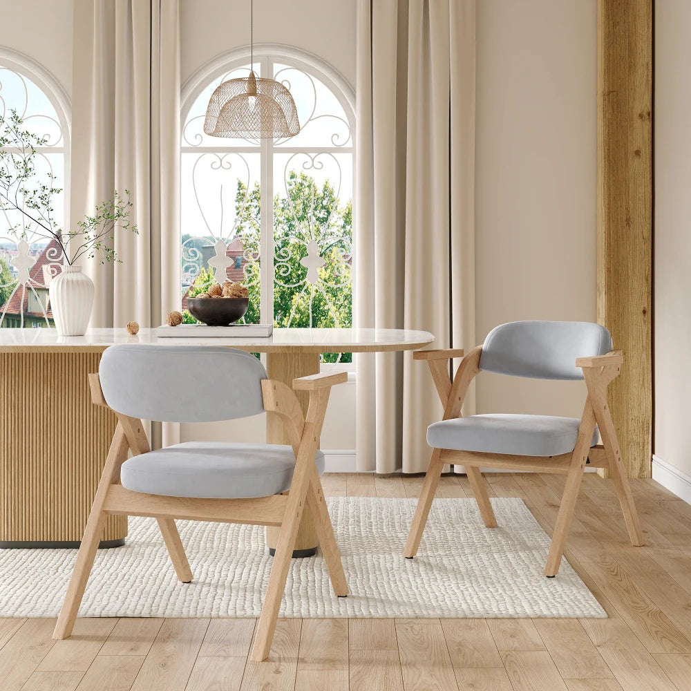Chaises pliantes scandinaves en bois – Mina