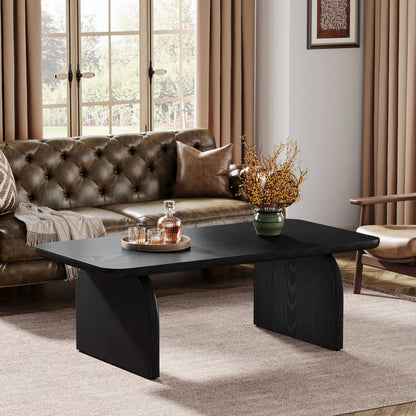 Table basse rectangulaire en bois – Etsu