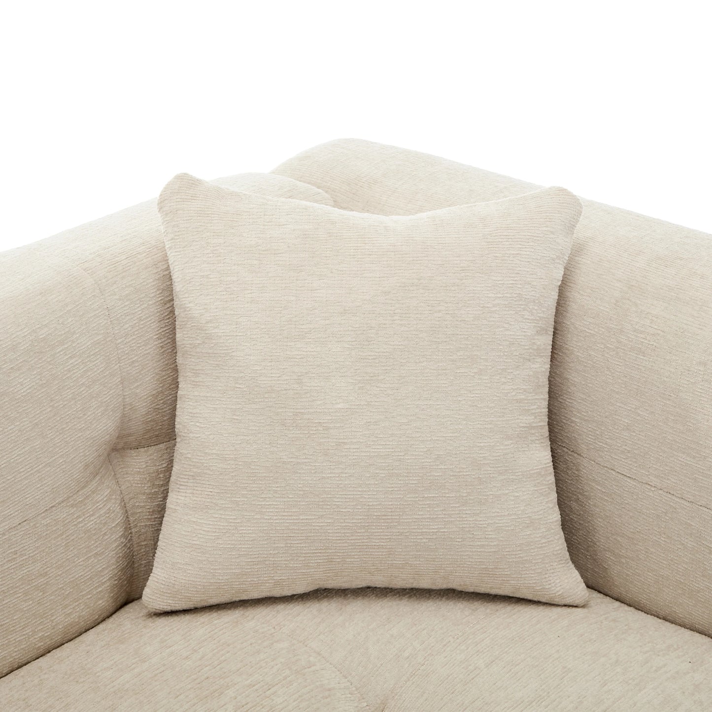 Canapé modulable 3 places avec coffre de rangement – Ren