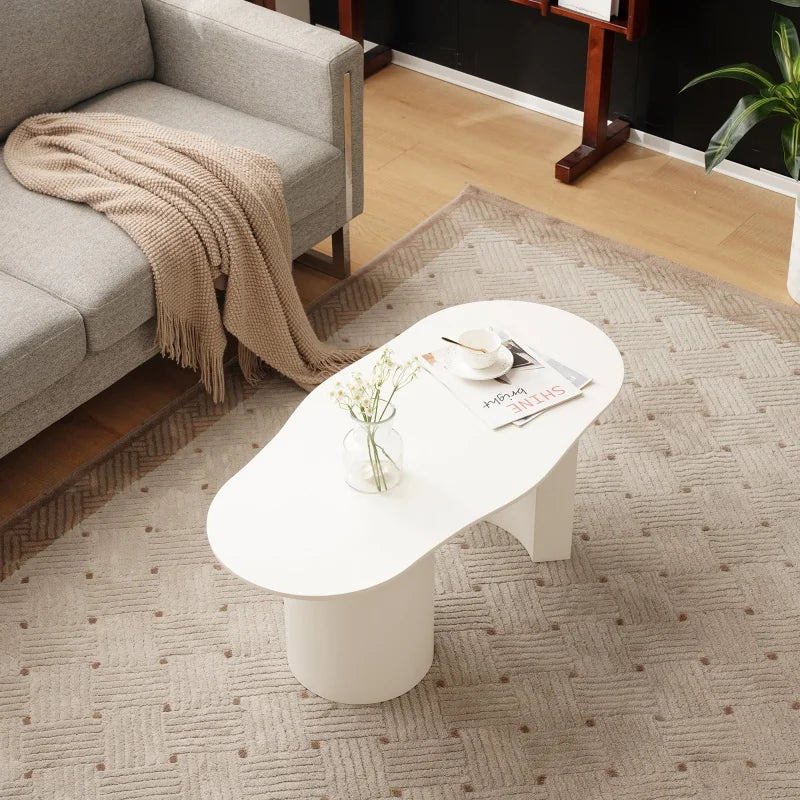 Table basse irrégulière sculpturale – Tsabasa