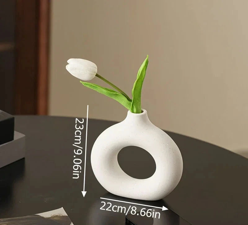 Vase minimaliste japonais ikebana – Naho