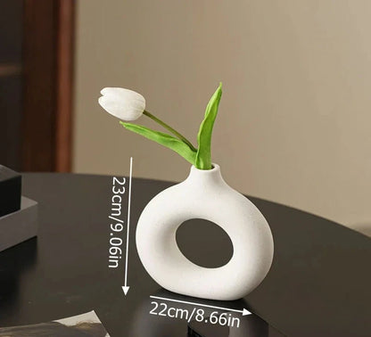 Vase minimaliste japonais ikebana – Naho