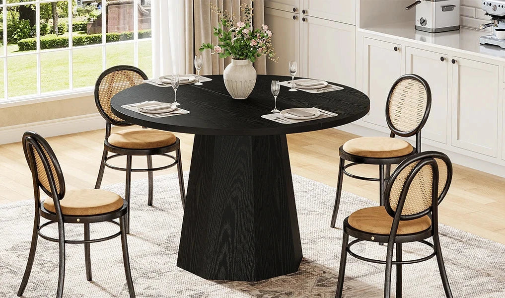 Modern Round Dining Table - Hakone