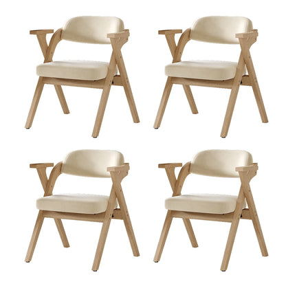 Chaises pliantes scandinaves en bois – Mina
