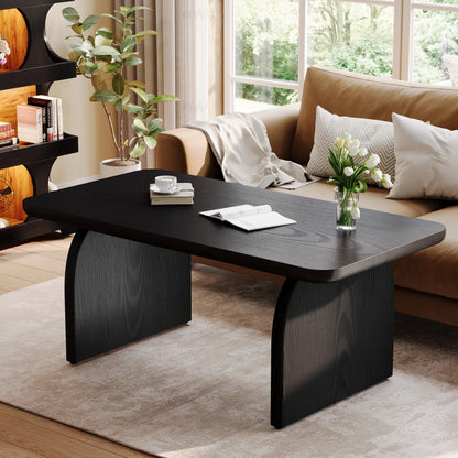 Table basse rectangulaire en bois – Etsu