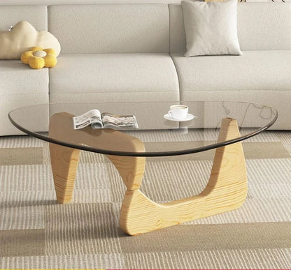 Table basse minimaliste en forme de goutte – Mizuki