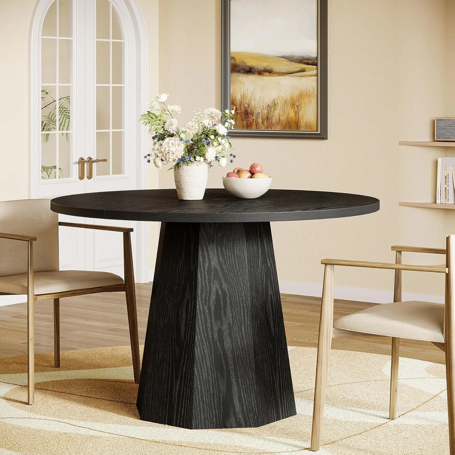 Modern Round Dining Table - Hakone