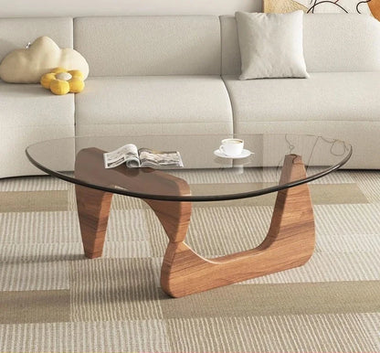 Table basse minimaliste en forme de goutte – Mizuki