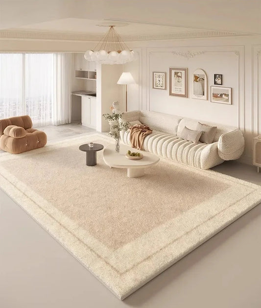 Japandi beige premium rug – Airi