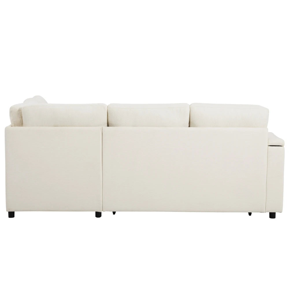 Canapé d’angle multifonction avec rangement – Kairu