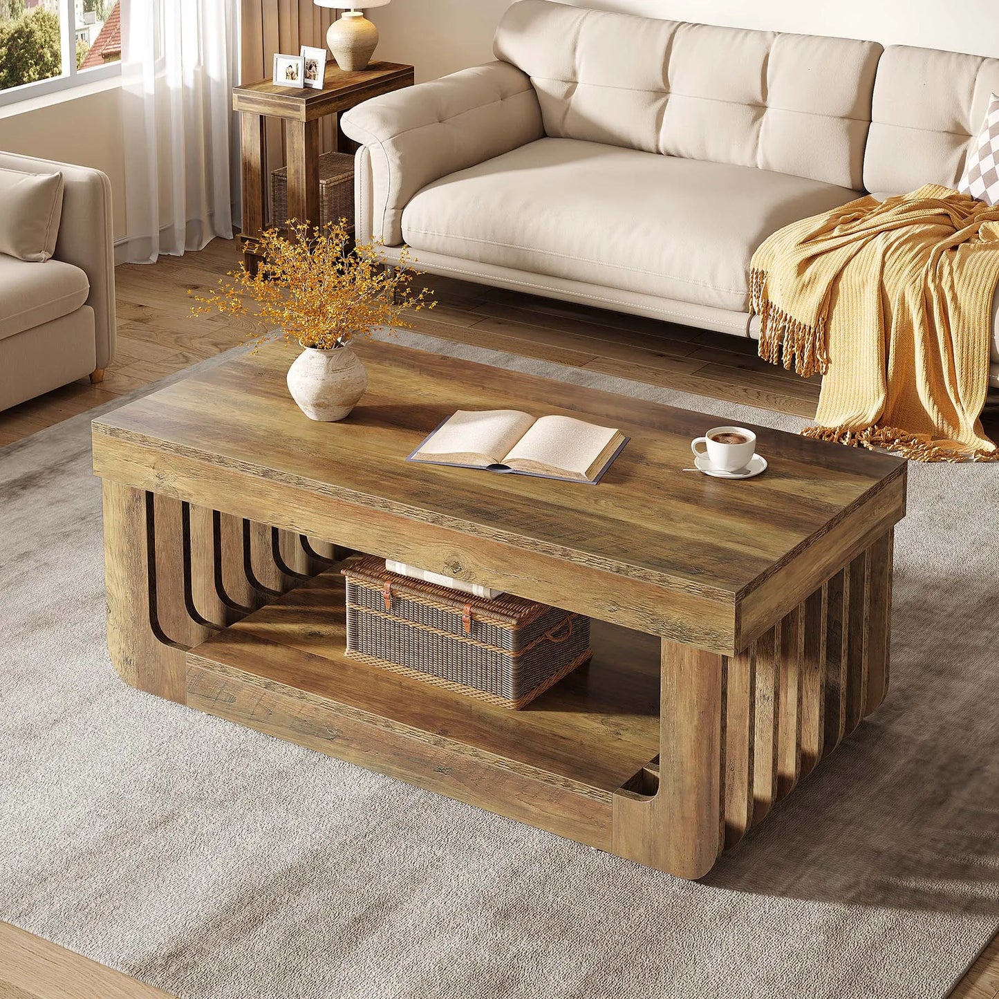 Table basse style japonais - Tawo